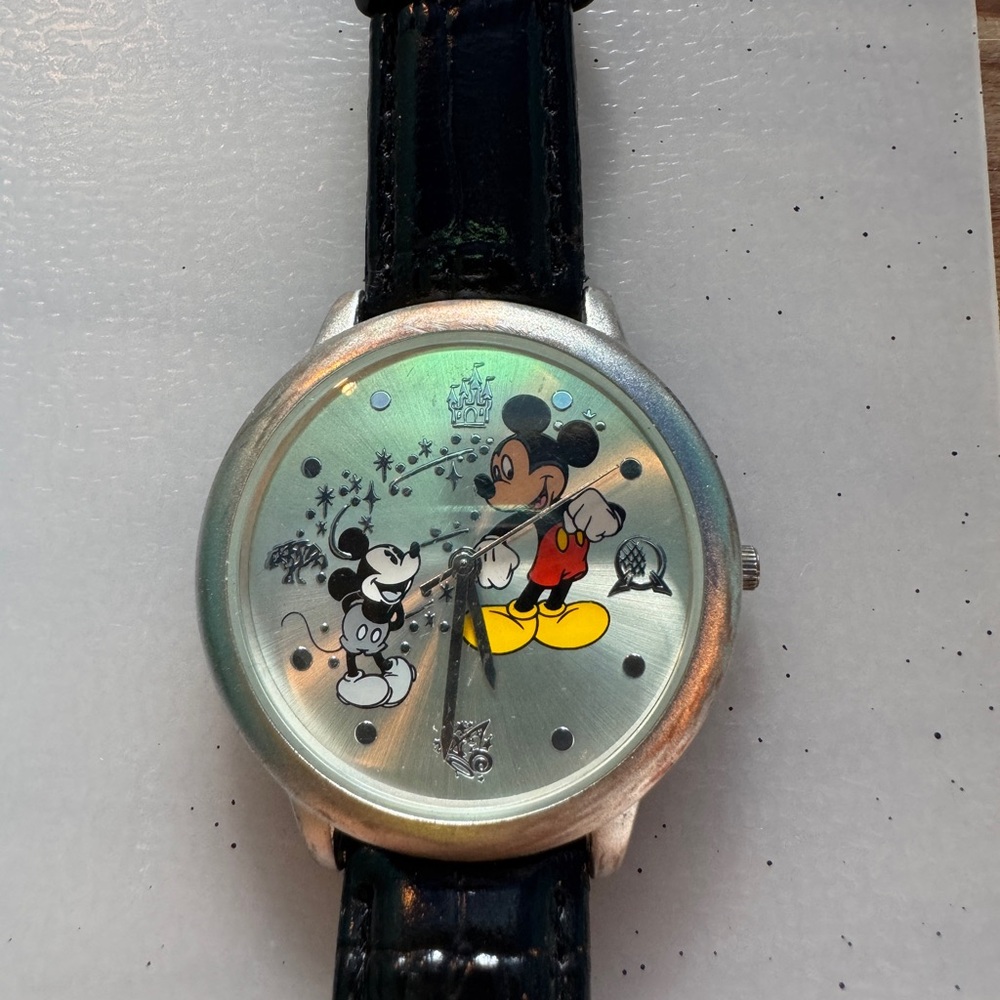 Disney Limited Release Watch with Black and Silver